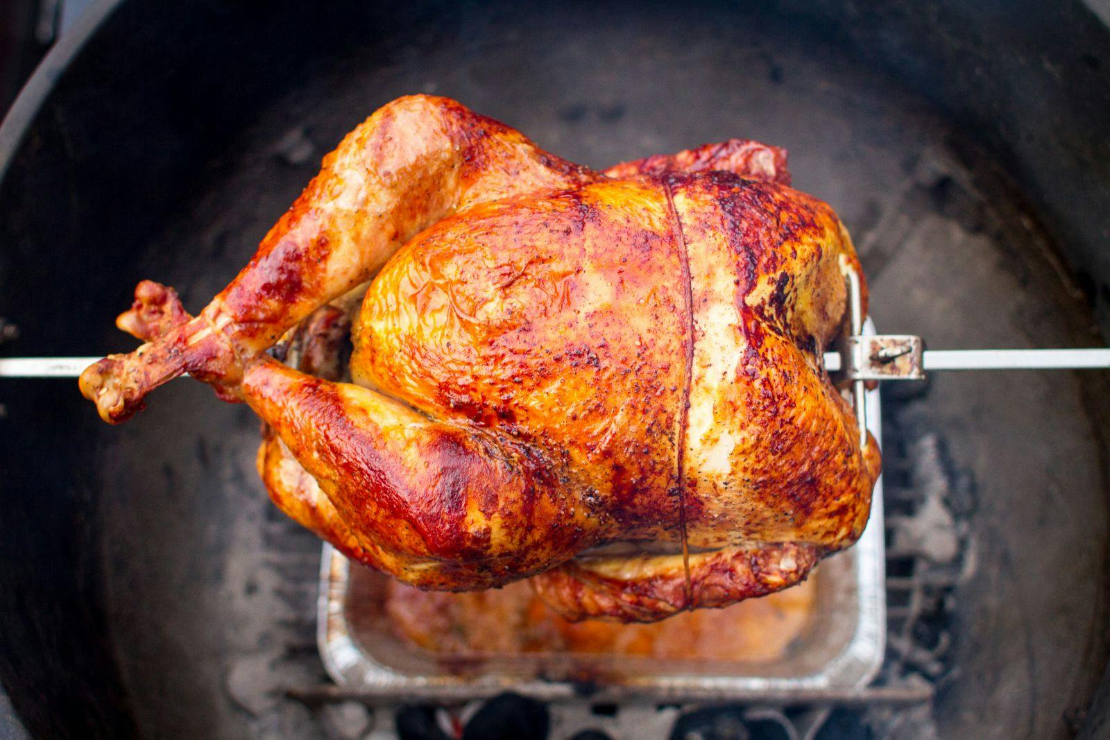 How To Rotisserie A Turkey Recipes Weber Grills